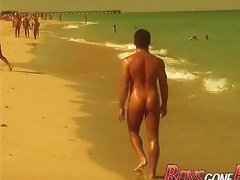 Hunks Nude In Public Beach